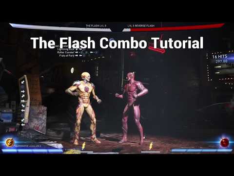 Injustice 2 - The Flash Combo Tutorial