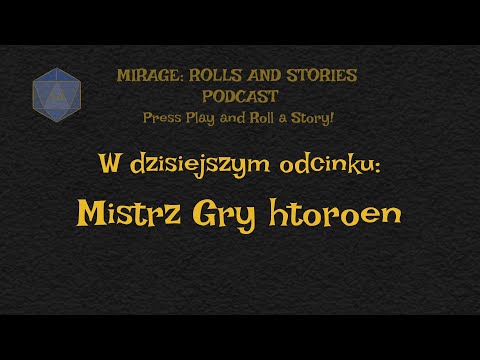 S01E01 Rozmowy z Mistrzami Gry | Gość: MG htoroen
