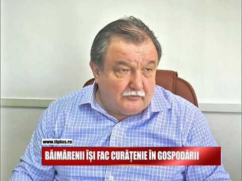 Băimărenii își fac curățenie în gospodării