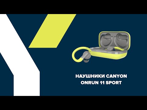 Bluetooth-гарнитура Canyon TWS-11 Headset On Run Sport White (CNS-TWS11W)