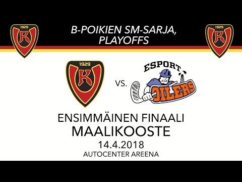 BSM, 1.Finaali: Koovee–Oilers NG, 14.4.2018, Maalikooste