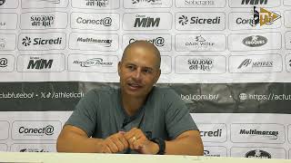 COLETIVA PÓS-JOGO COM ALEX DE SOUZA | ATHLETIC X YPIRANGA