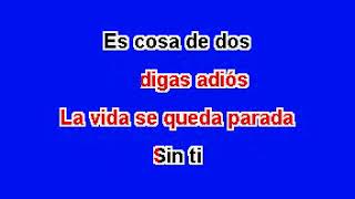 SI TU TE VAS   PAULINA RUBIO Karaoke