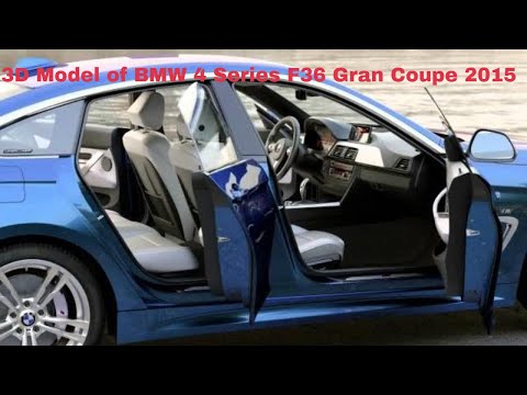 3D Model of BMW 4 Series F36 Gran Coupe 2015 Review