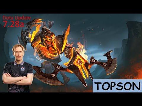 #1 TOPSON - Clinkz | MID | 7.28a Dota 2 Pro Full Gameplay