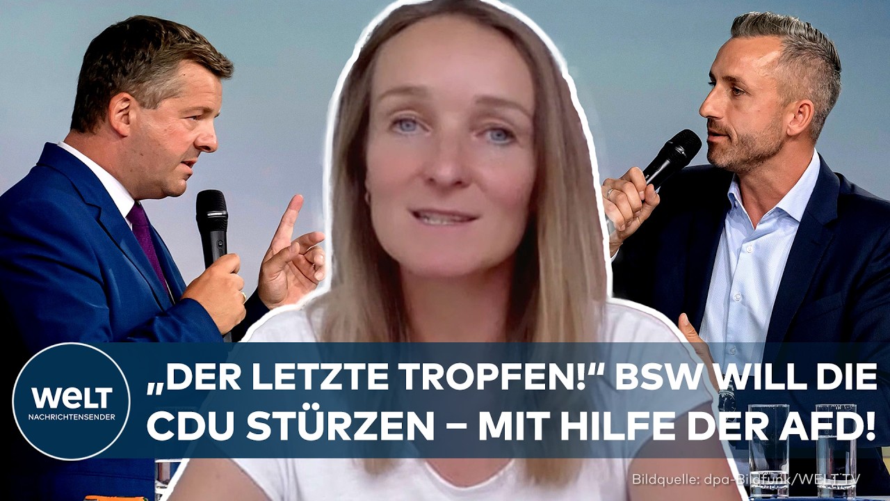 SACHSEN-ANHALT: Umfrage-Schock! Königsmacher für die AfD? So will das BSW die CDU demontieren!