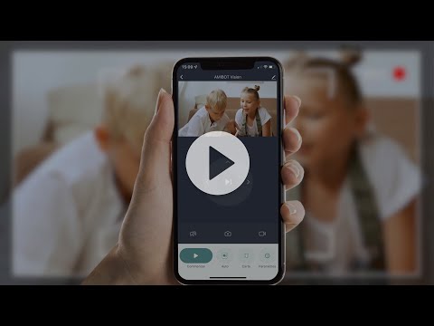 AMIBOT VISION - ROBOT ASPIRATEUR CAMERA