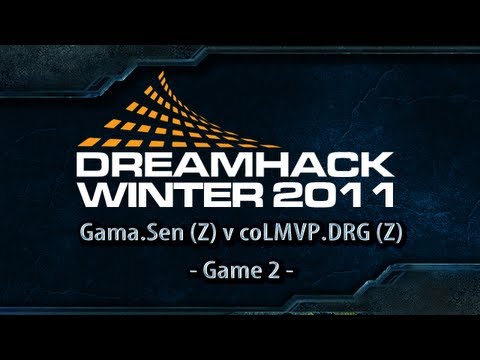 Dreamhack Winter 2011 Day 2 - G2 - Gama.Sen (Z) v coLMVP.DRG (Z)