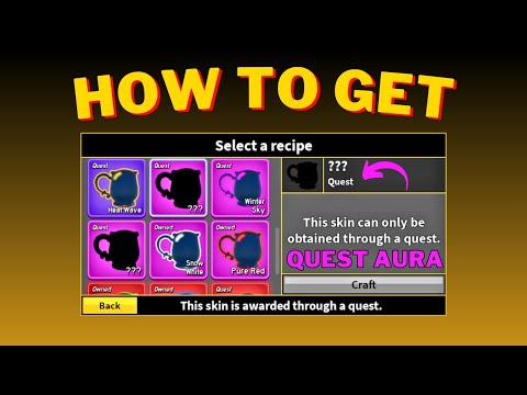 How To Get Quest Aura in Blox Fruits | Unlock Quest Aura Color in Blox Fruits