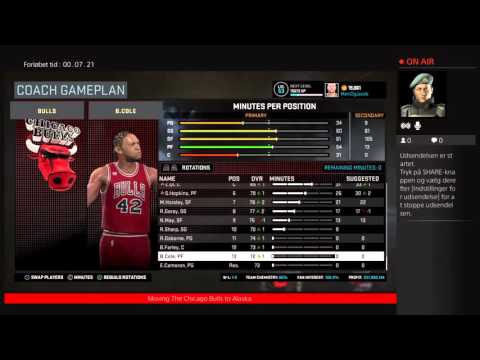 NBA2K16 MyGM Moving The Bulls to Alaska