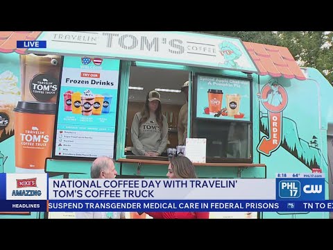 National Coffee Day with Traveling Tom's | PHL17 Morning News