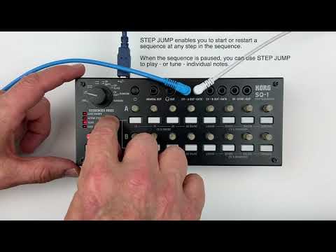 Korg SQ1 STEP SEQUENCER Basics