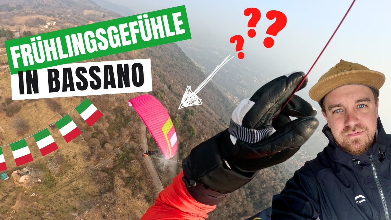 Frühlingsgefühle in Bassano 🇮🇹 Erste Thermik & spontane Begegnung mit... 🪂