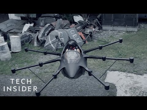 Professional Drone Builder Designs A Flying Car Video