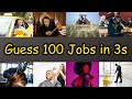 Guess 100 Jobs in 3 Seconds Quiz