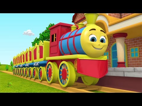 Chuk Chuk Karti Aati Hai | Hindi Rhymes | Balgeet | Little Treehouse