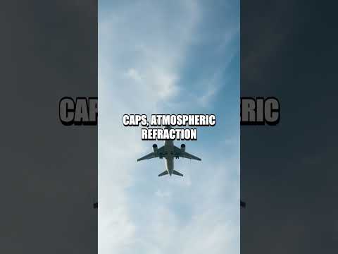 Why Planes Appear to Change Altitude in Mirage Illusions