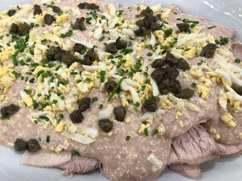 Vitel toné de cerdo