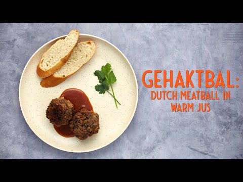 How to Make Gehaktballen: Dutch Meatball in Jus Recipe