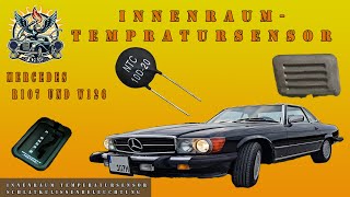 R107/W126: Czujnik temp. wewn. i podsw. wybieraka biegów - naprawa