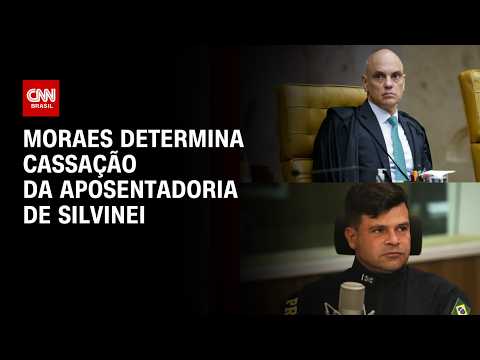 Moraes determina perda de aposentadoria de ex-diretor da PRF | CNN PRIME TIME