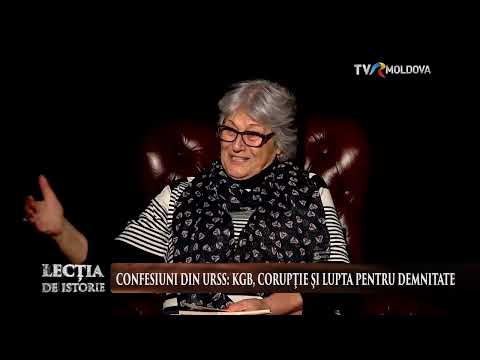 Lecția de istorie: „Confesiuni din URSS: KGB, corupţie şi lupta pentru demnitate”