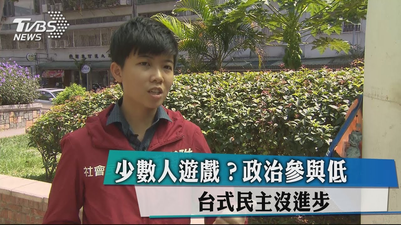 少數人遊戲?政治參與低 台式民主沒進步