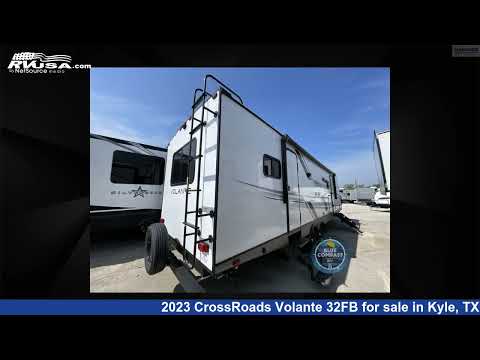 Breathtaking 2023 CrossRoads Volante Travel Trailer RV For Sale in Kyle, TX | RVUSA.com