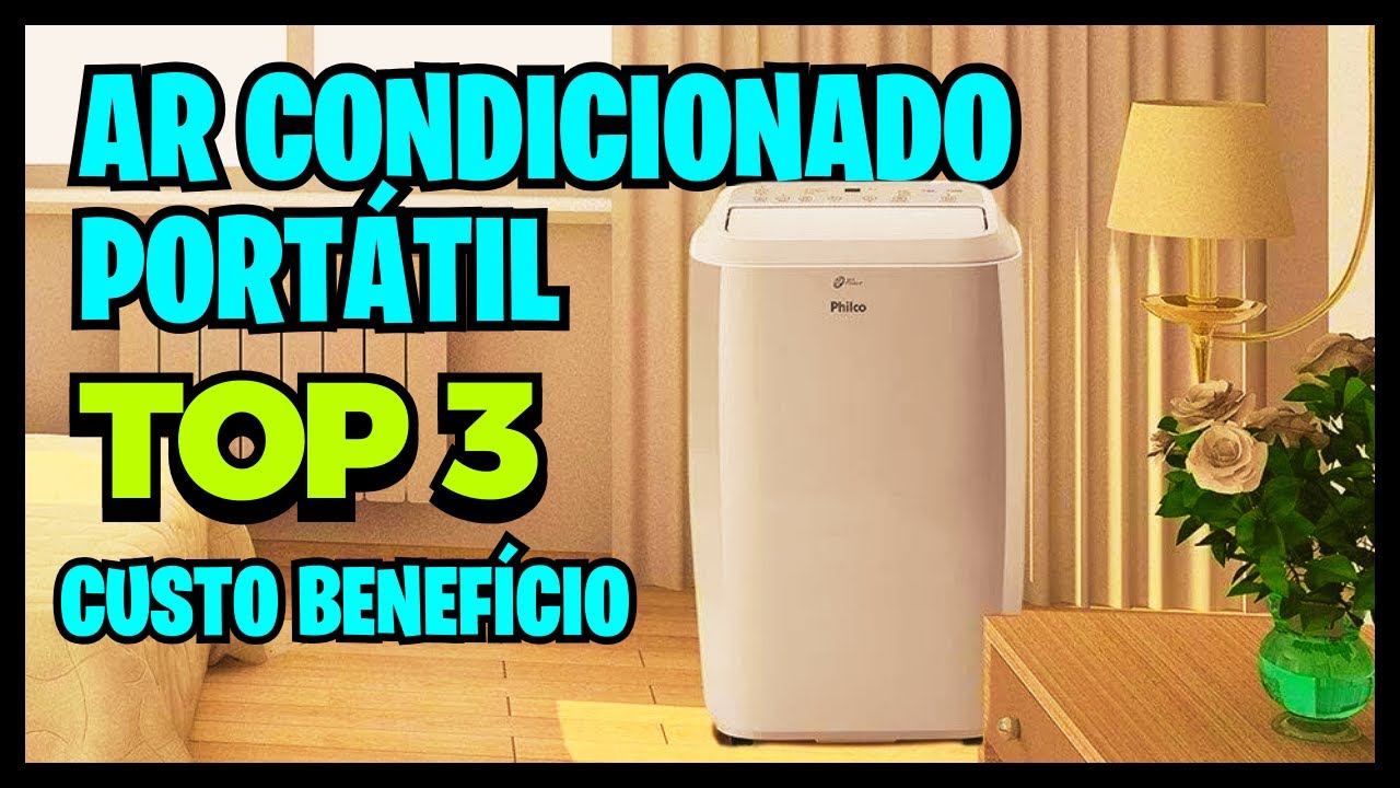 🏆Top 3 Melhores Ar-Condicionados Portáteis 2024 Custo Benefício/Qual Melhor Ar-Condicionado Portátil
