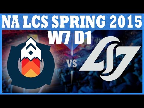 Gravity VS Counter Logic Gaming |2015 NA LCS Spring Week 7 Day 1 |GV vs CLG| HD 720p [PART 2]