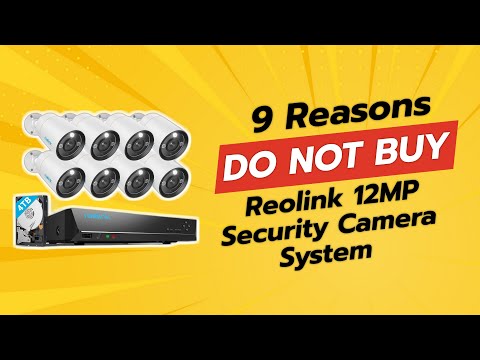 REOLINK 12MP Security Camera System | 9 Reasons Why NOT to Buy! ⚠️📹