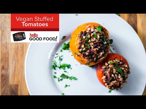 Vegan Stuffed Tomatoes