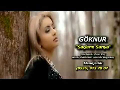 Göknur saçların sarıya