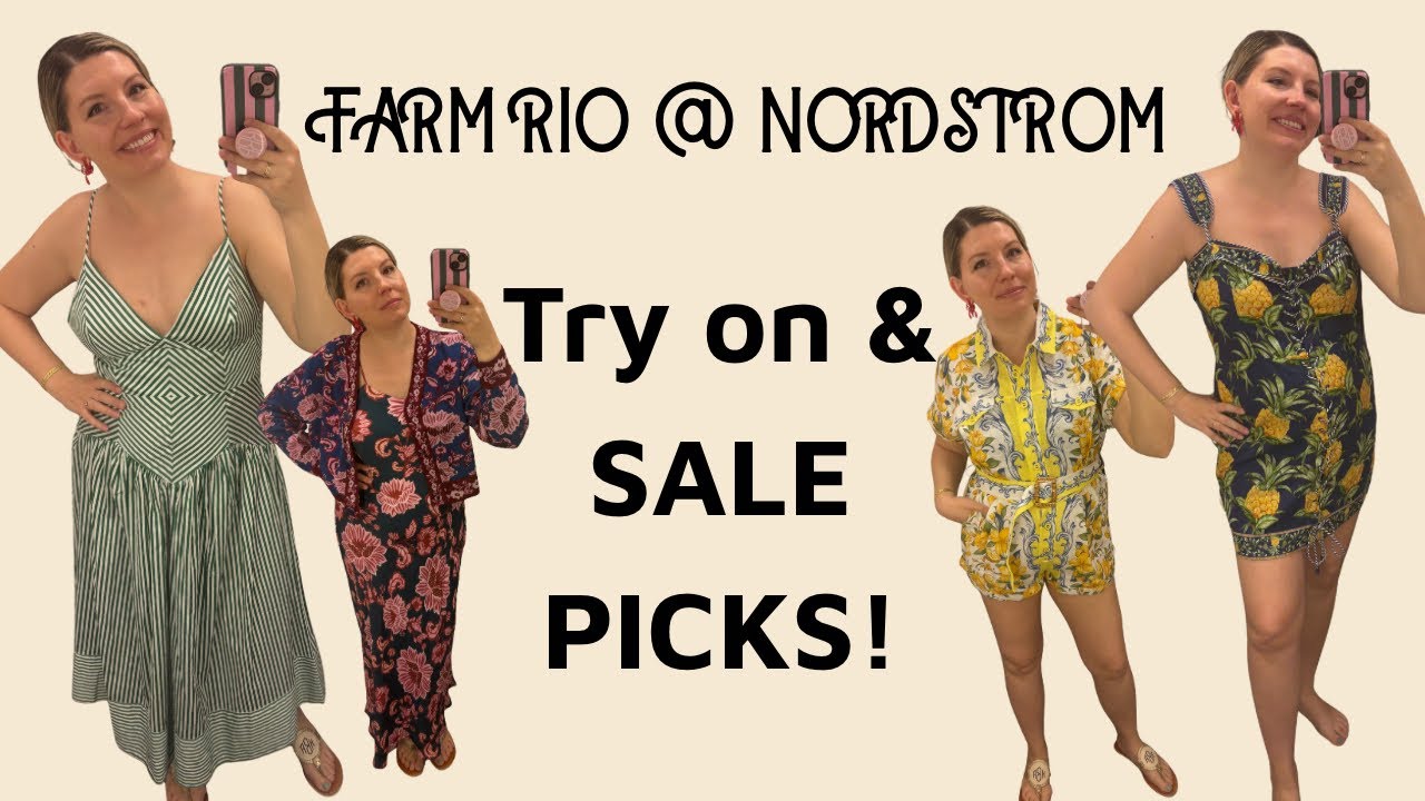 Is Nordstrom the Best Place to Buy Farm Rio? | Try-On Haul & Honest Review + sizing tips!