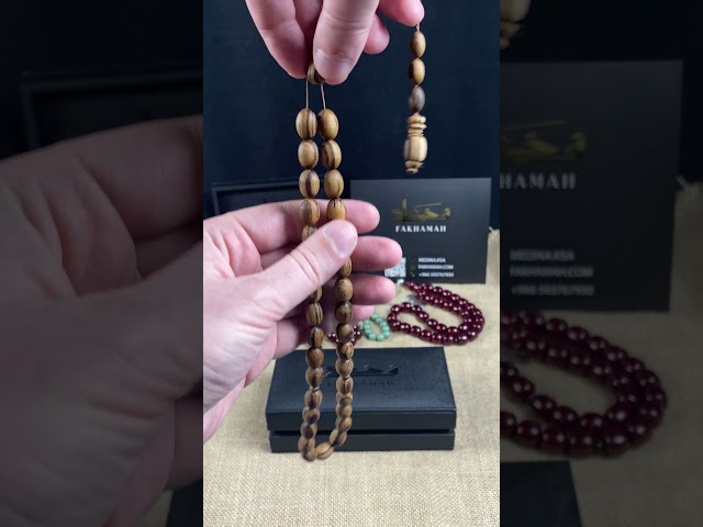 سبحة من العود الطبيعي