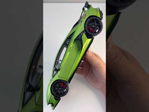 Lamborghini Aventador SVJ🇮🇹 1:18 Diecast Model Car (AUTOart) #scalemodel