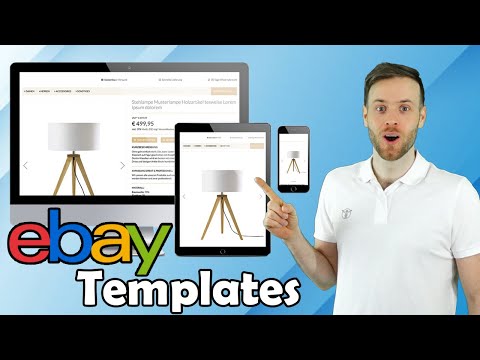 Create an eBay template - Professional listing description for business sellers