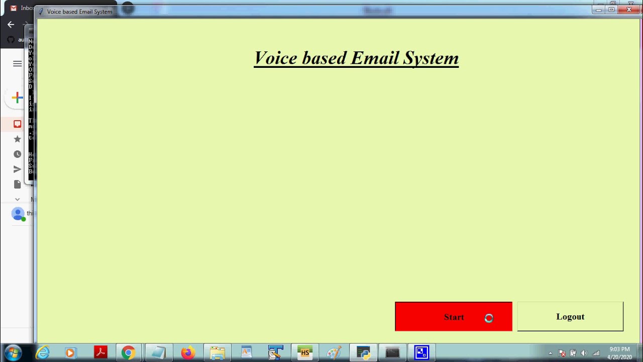 Voice Based Email for Visually Impaired