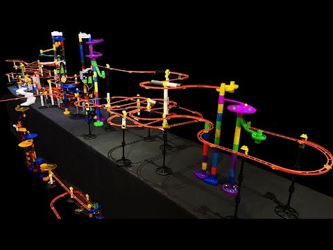 The World's Largest marble run race