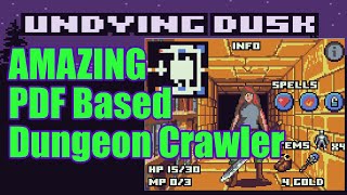 Undying Dusk - New PDF(!) based Dungeon Crawler from Lucas-C!