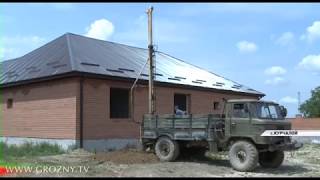 Строительные работы в Курчалоевском районе продолжаются