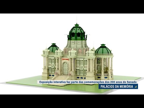 Exposição virtual apresentada as sedes do Senado ao longo da história