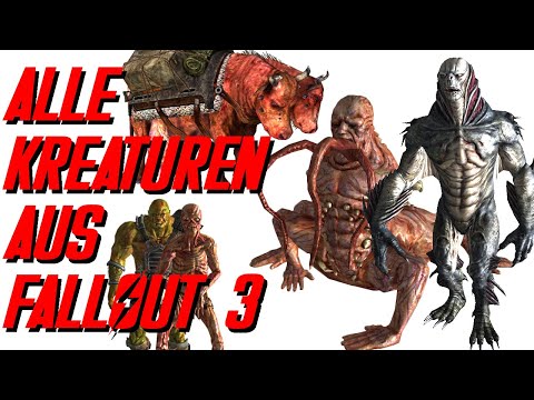 Alle Kreaturen, Mutationen und Roboter aus Fallout 3! - Fallout Lore - LoreCore