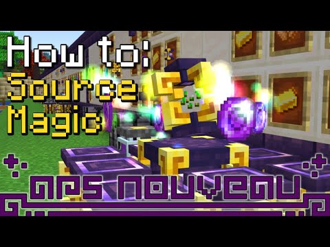 How to: Ars Nouveau | Basics in Magic (Minecraft 1.19.2)