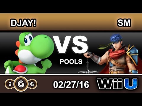 2GGT: EE Saga - SCB | DJay! (Yoshi) Vs. 2Scoops | SM (Ike) Pools - Smash Wii U