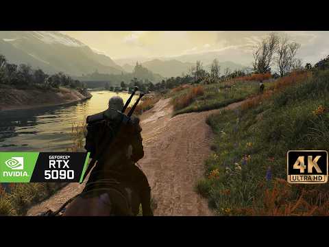 [4K60+] the Witcher 3 Next Gen Looks INSANE – 4K60+ Immersive Lighting RTX 5090 Raytracing