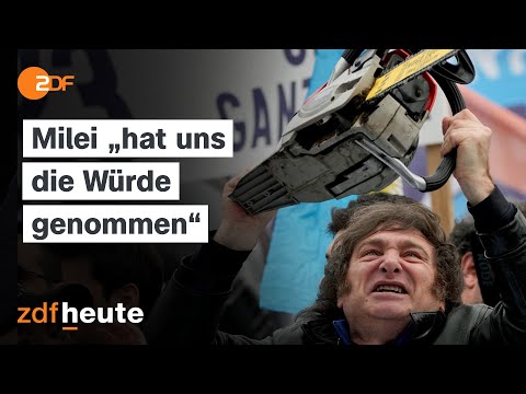Argentiniens ultra-libertärer Präsident: Was hat Milei mit seiner Kettensägen-Politik erreicht?