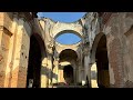 Ruins Of Beautiful Colonial Spain Catholic Church In Antigua Guatemala