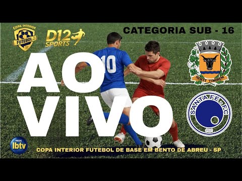AO VIVO - BENTO DE ABREU  X  SANTA FÉ F. C.  -  SUB - 16