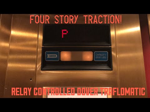 BEAUTIFUL Late 1980's Dover Traction Glass Elevator @ Gatlinburg Convention CTR. - Gatlinburg, TN